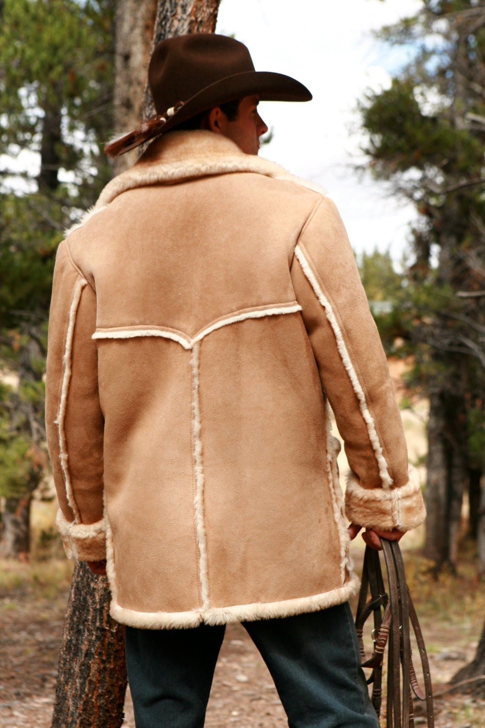 Men's Sheepskin Rancher Coat