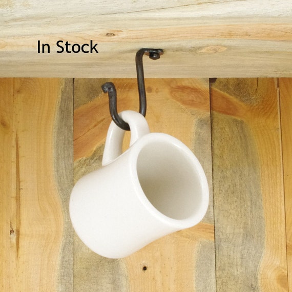 Small under cup hook decorative hardware included