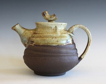 Ceramic Teapot, Handmade Stoneware Teapot, Ceramic Teapot, ceramics and pottery, pottery teapot, wheel thrown teapot by Kazem Arshi