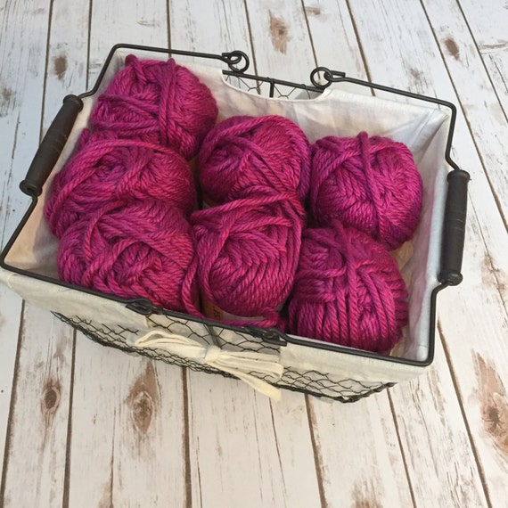 NoLa Berry Yarns DeStash Basket 7 balls by CrochetByMichele
