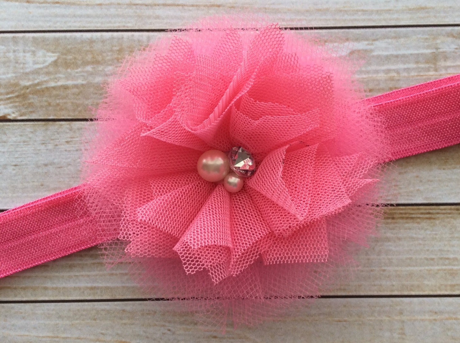 Hot Pink Headband Baby Headband Toddler Headband Girls