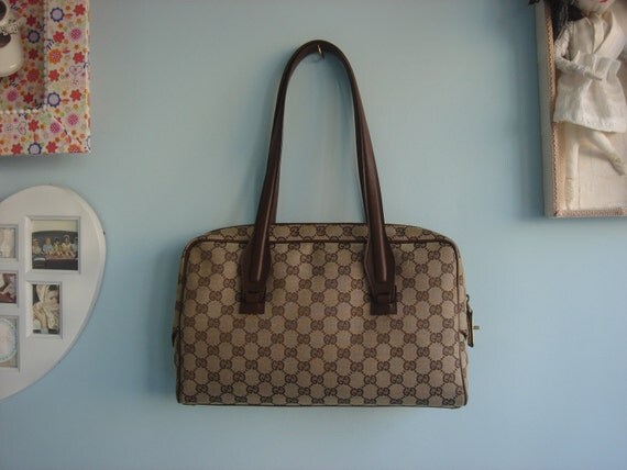Vintage GUCCI Bag Authentic Gucci GG made in Italy Gucci
