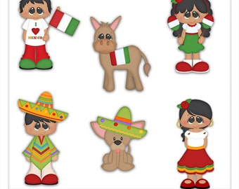 Mexico clip art | Etsy