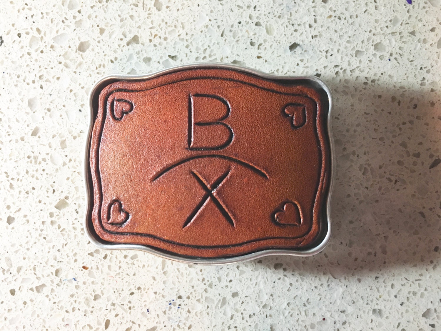 Custom Brand Belt Buckle Fancy Made to Order