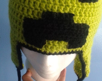 Minecraft Creeper Inspired Hat