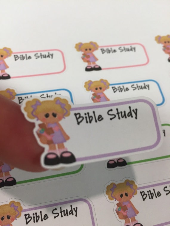 Download Bible Study planner stickers by ImagineThatbyLori on Etsy