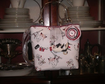 Cats in Paris Handbag