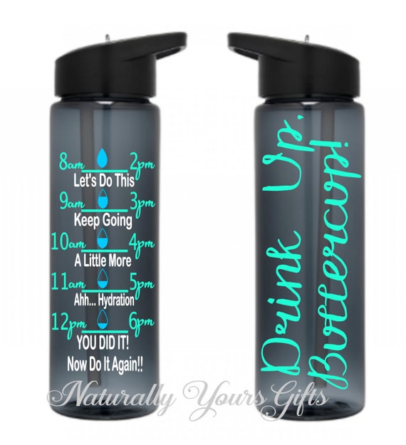 Goals 24oz water bottle. by NATURALLYYOURSGIFTS on Etsy