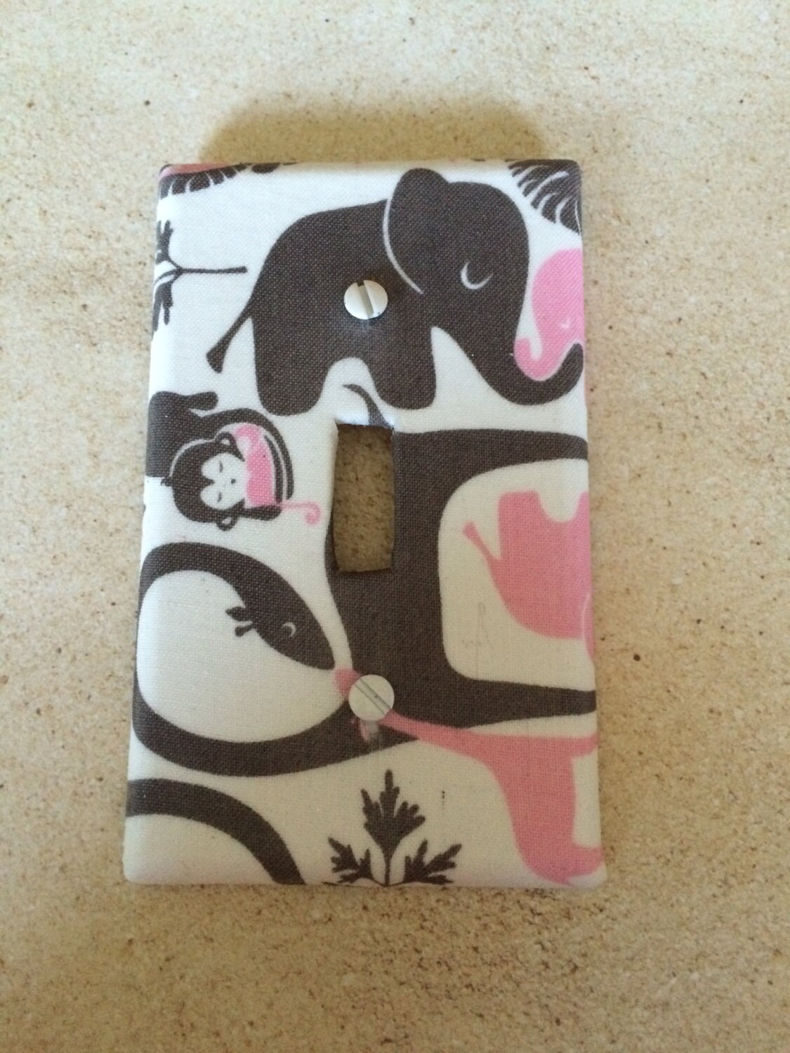 Jungle Nursery Switch Plate Cover Zoo Bedroom Light Switch