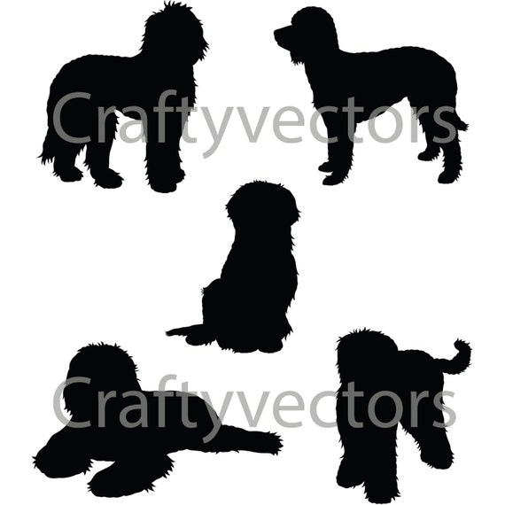 Labradoodle Silhouettes