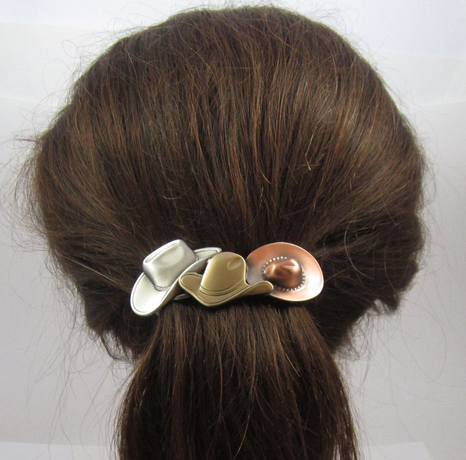 Cowgirl Hats French Barrette 80mmWestern BarretteDallas