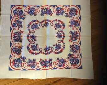 Vintage Linen Tablecloth