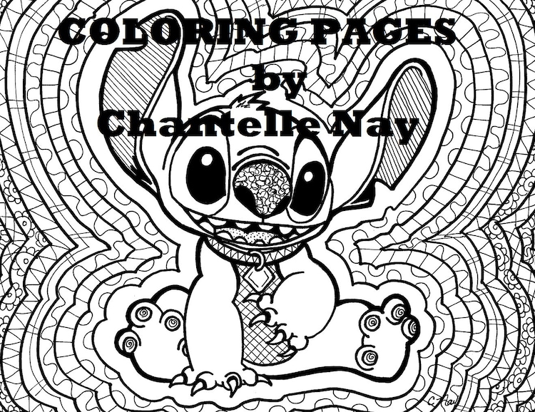 Download Coloring page Stitch disney art adult coloring by chantellenay