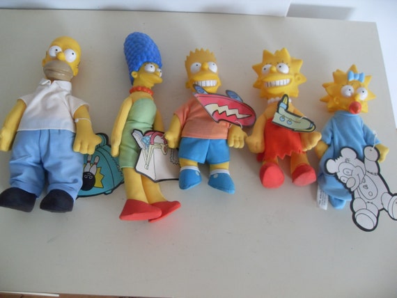 burger king simpsons dolls