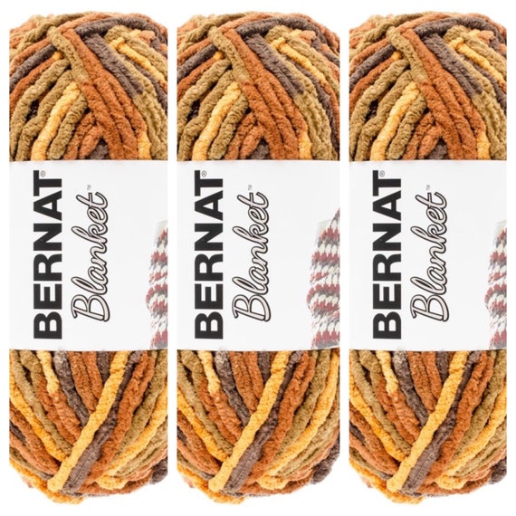 Bernat Blanket Yarn in Fall Leaves 150 Gram by kayscrochetpatterns