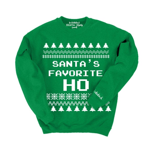 santas favourite christmas jumper