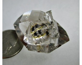 24.3 Gram Herkimer Diamond Crystal Cluster - ww719