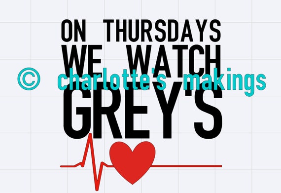 Grey's Anatomy SVG