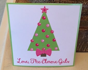 Christmas gift stickers, holiday gift labels, christmas tree labels, gift stickers, holiday gift tags, Christmas stickers, Christmas gift