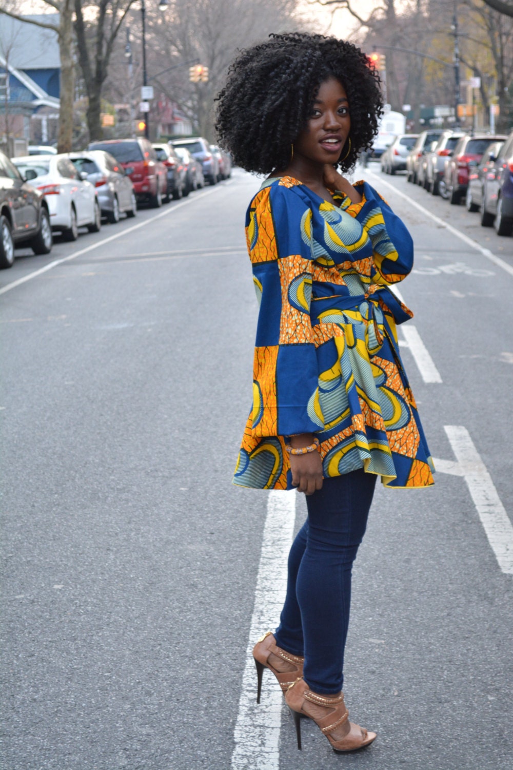 African Print African Dress African Jacket African Coat