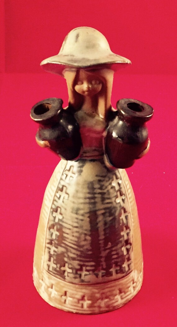 Vintage Girl Parma by AAI Figurine with Water Jugs 6 inches
