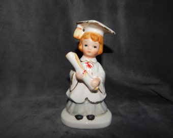 Vintage Lefton China Graduation Fiqurine