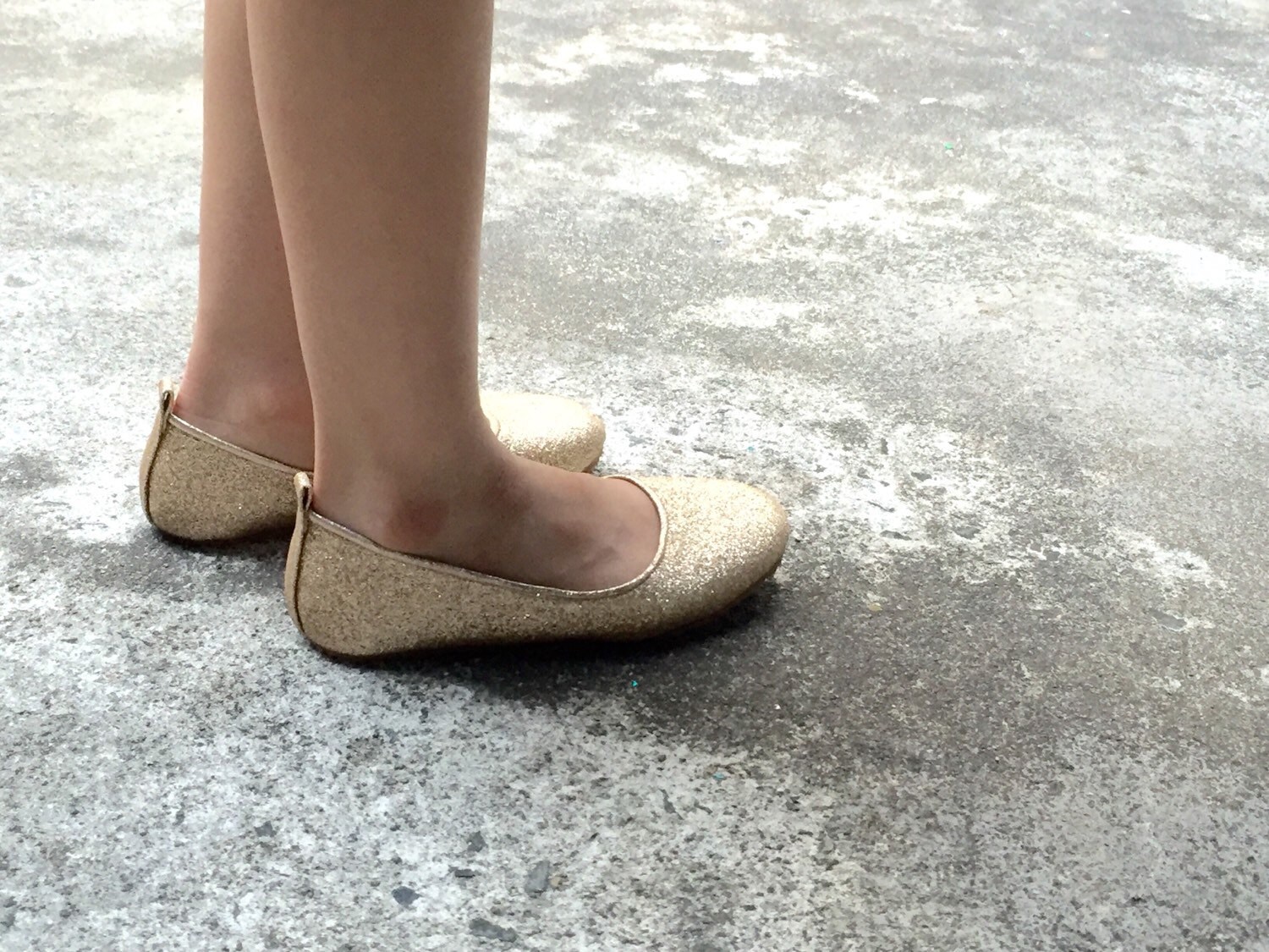 Gold shoes for girls Girls gold sequin shoes by Happy2sisters