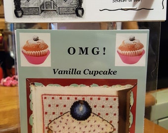 VANILLA CUPCAKE Cross Stitch Chart OMG #6 Counted Confections