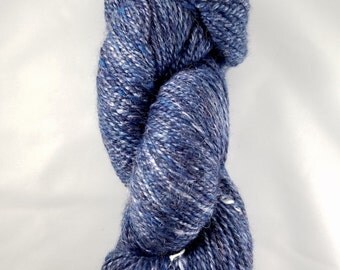 Wool, Bamboo, Silk, Other... Worsted weight Handspun yarn
