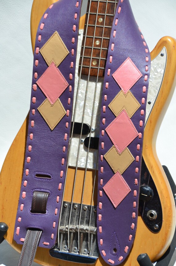 Ladies Guitar Straps Guitar Strap Leather Guitar or Bass