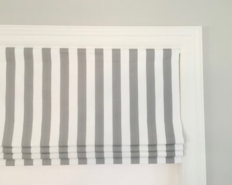 Faux fake flat roman shade valance. Your choice of fabricup
