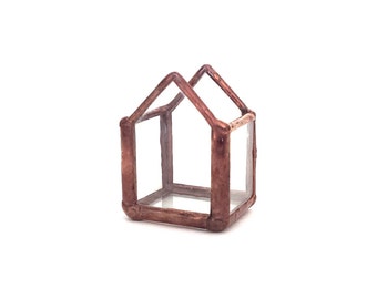 Small Stained Glass Mini House