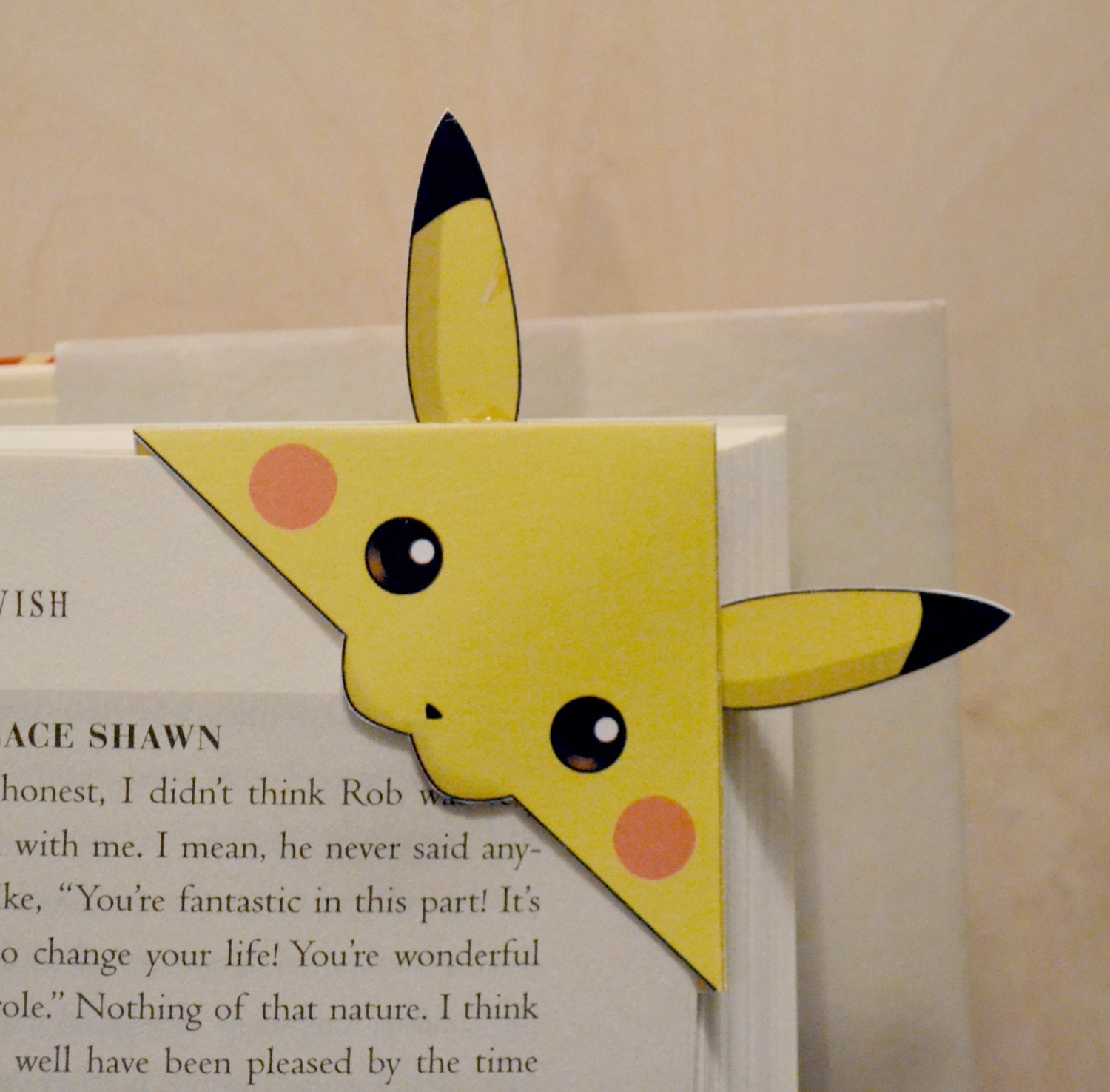 Pikachu Bookmark