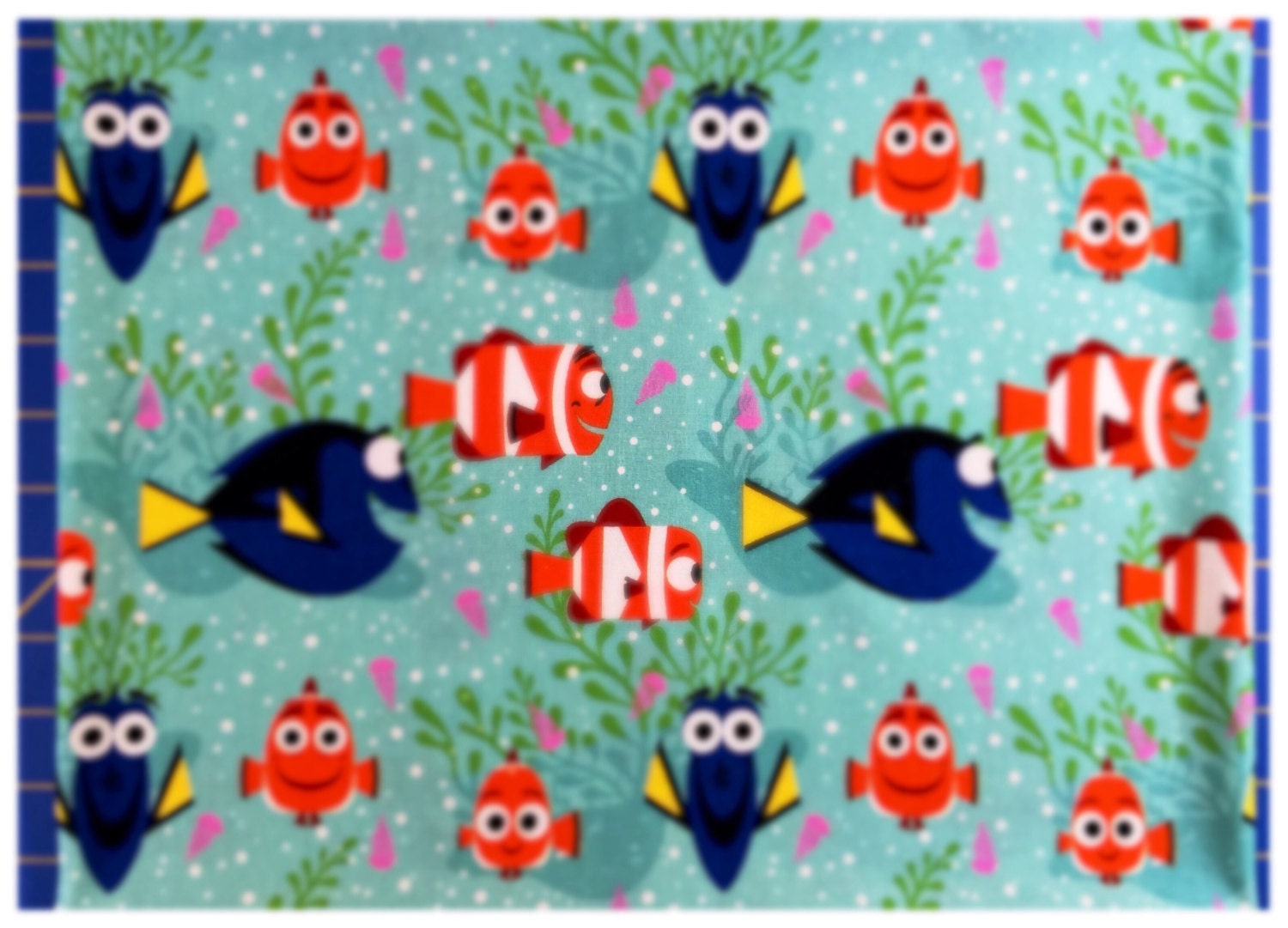 Travel Pillow Case / Child Pillow Case / Finding Dory / Nemo