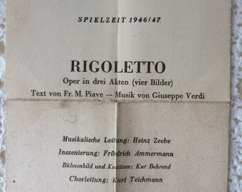 Rigoletto Libretto English Italian