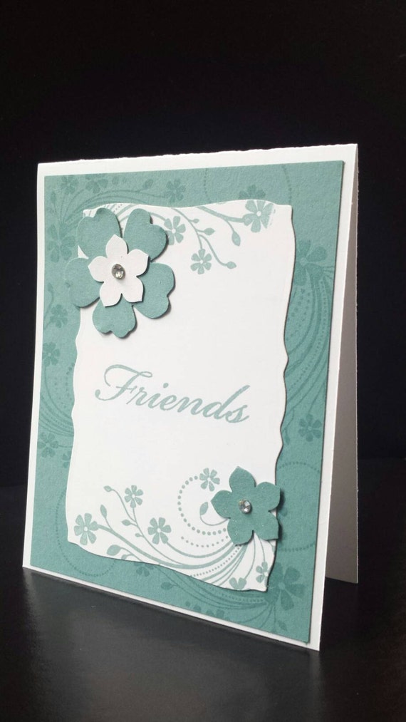 Items similar to Set of 4 Stampin' Up!® greeting cards on Etsy