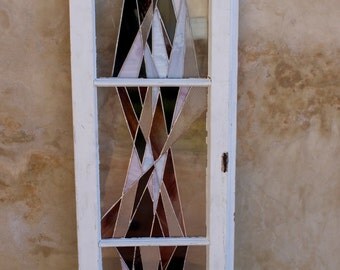 Stained Glass Window, Abstraction Stained Glass, Chaos