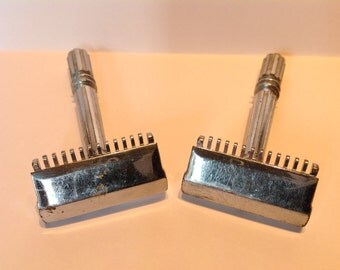 1930s Gem Micromatic Single Edge Safety Razor. One Left! Mens Shaving. Vintage Safety Razor. Retro Gem Micromatic SE Razor. Antique Razors.
