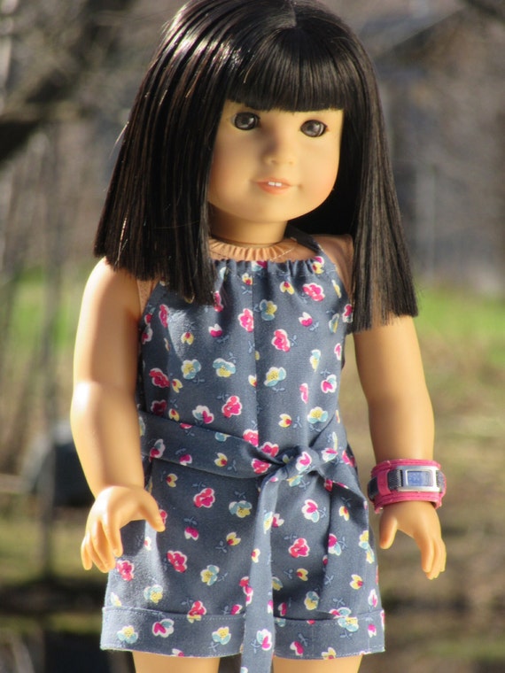 Summer Halter Romper American Girl Doll Clothes