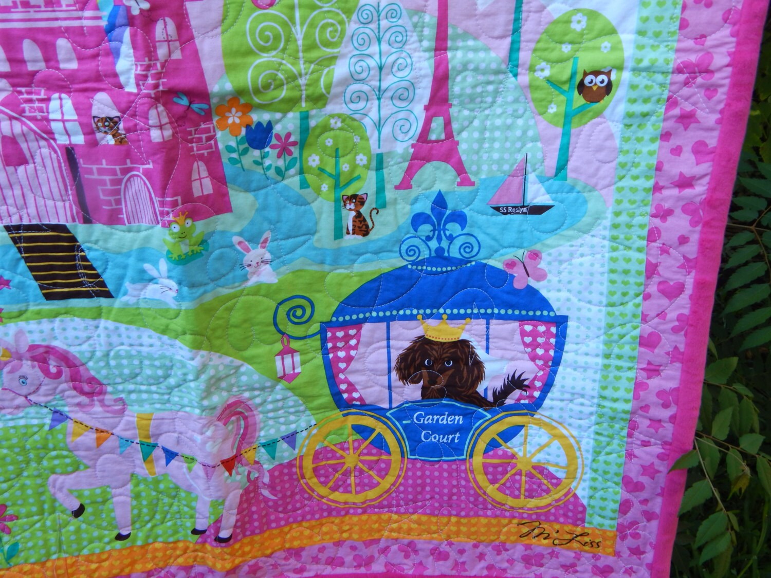 Handmade Sweet Dreams Baby Quilt