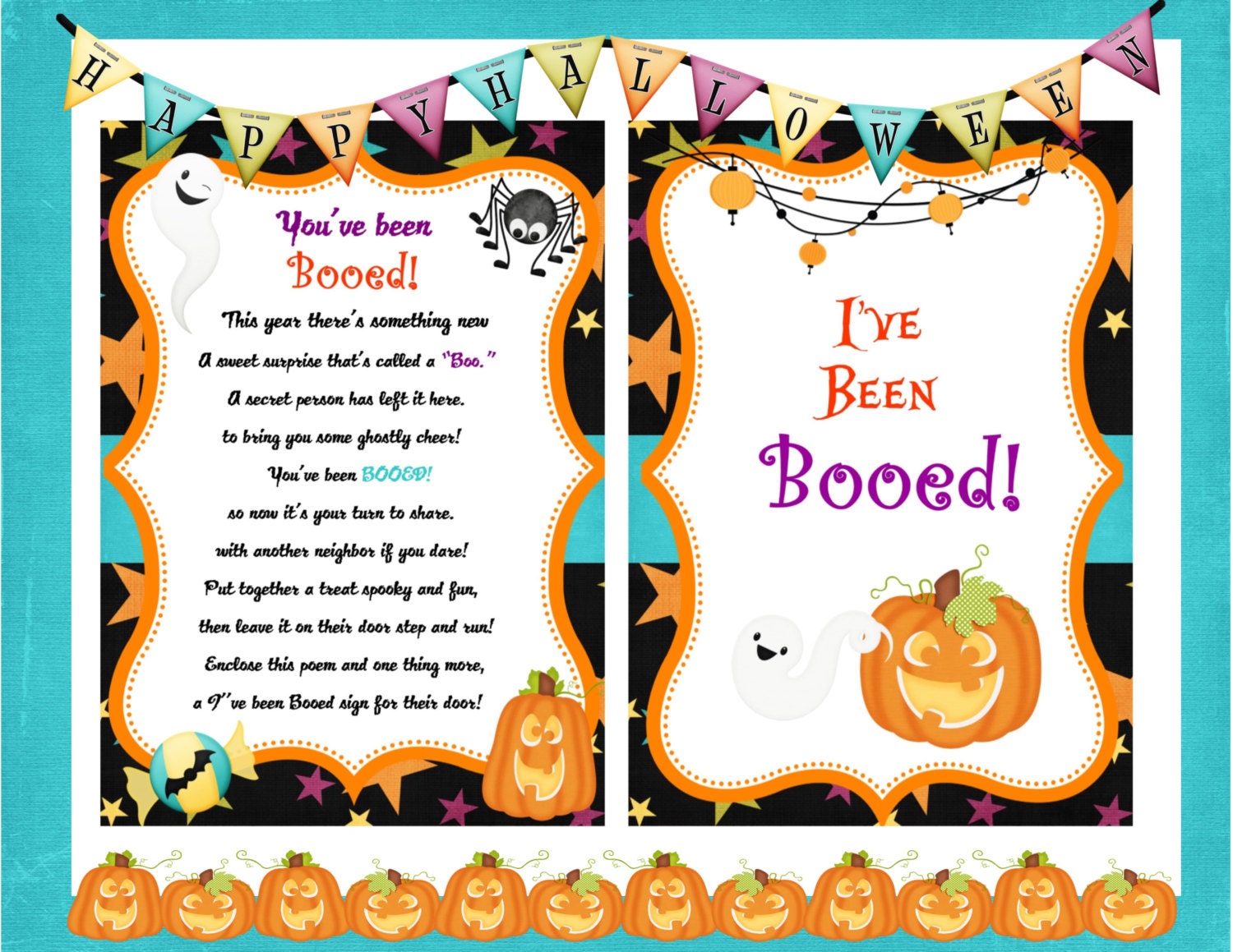 I've Been Booed Printable