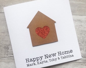 New Home, First House, New Home Card, Moving House, New House, Moving Card, New Home Gift, House Warming Gift, First Home