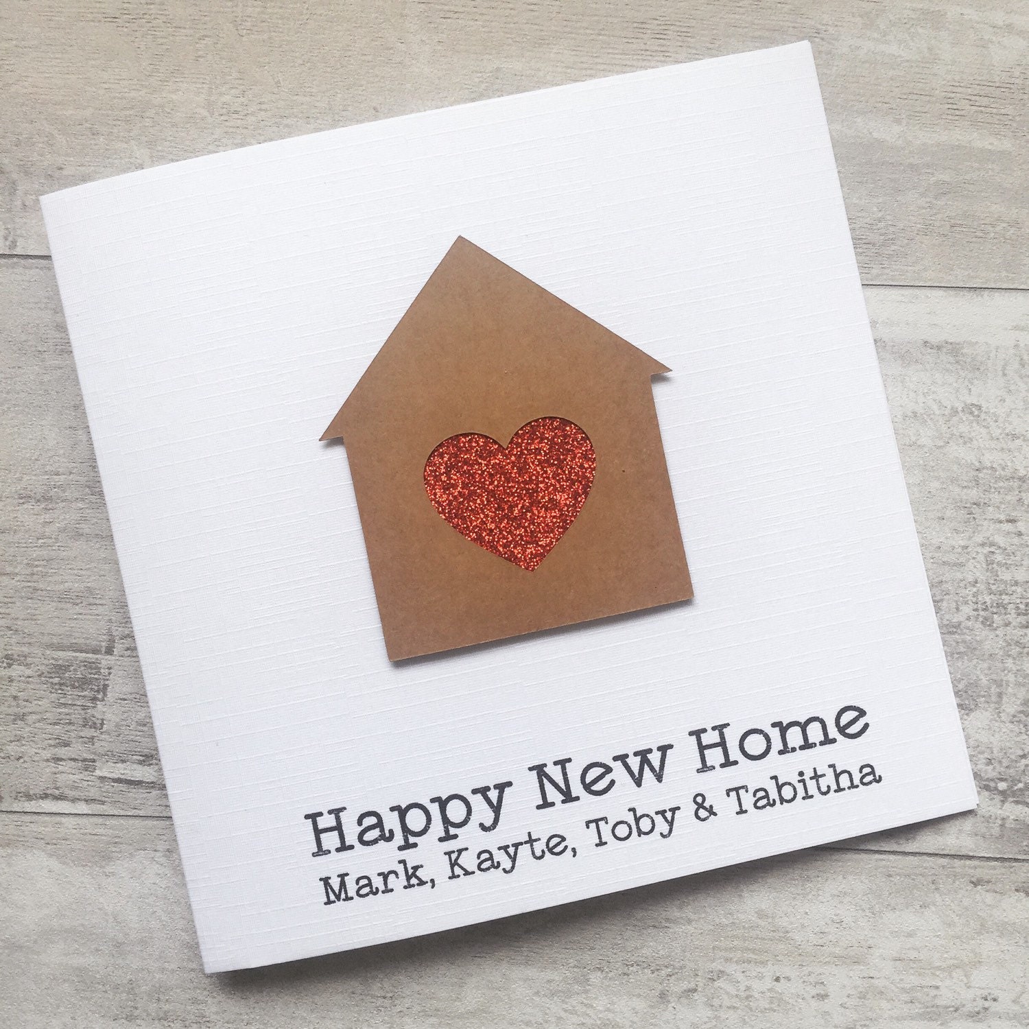 New Home First House New Home Card Moving House New House