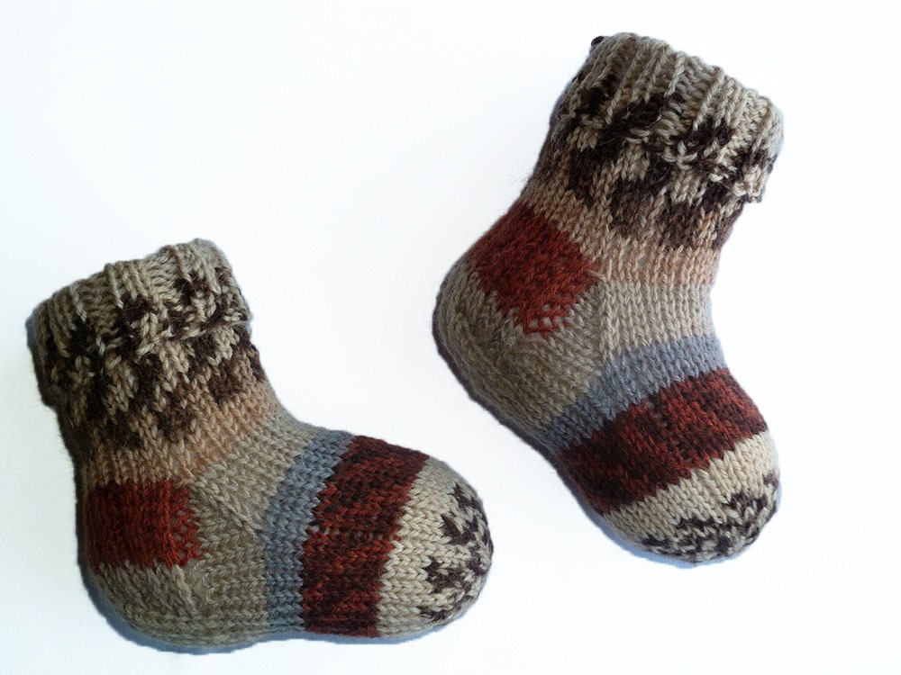 newborn wool socks