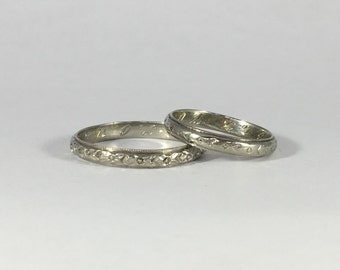 tg gold wedding ring sets