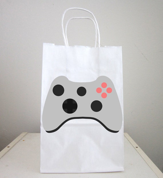 Video Game Favor Bags Video Game Goody Bags Gaming by CraftyCue