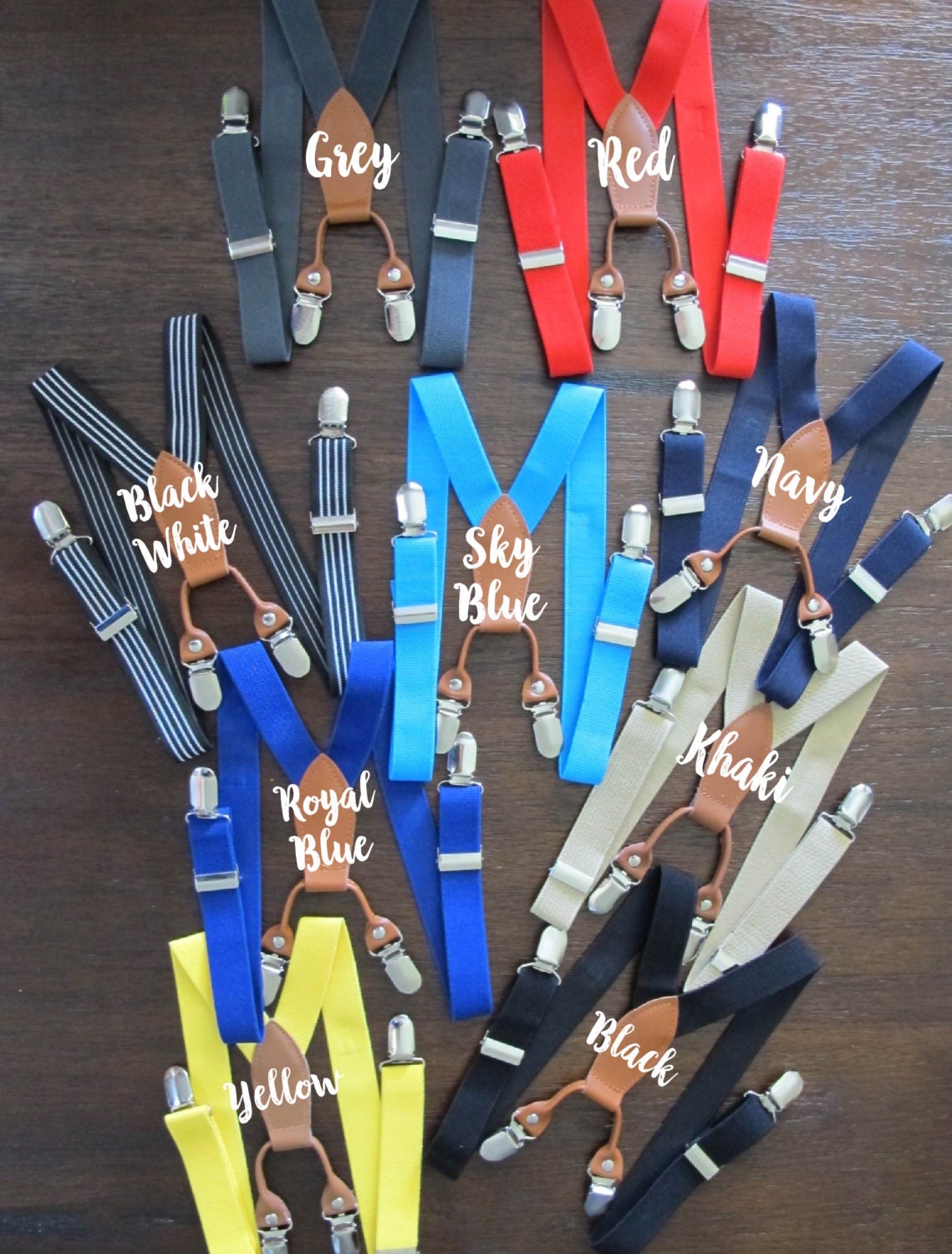 Toddler Bow Tie and Suspenders Toddler Toddler by LittleAdamandEve