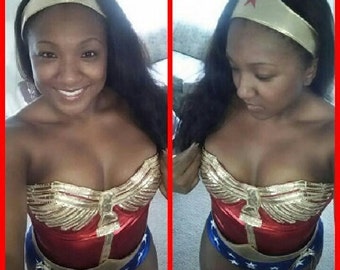wonder woman costume sexy halloween exotic dancer cosplay