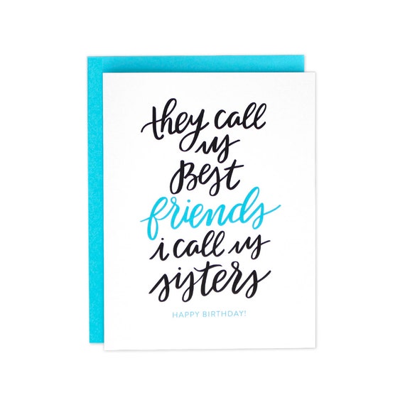 Beste Freund Geburtstag BFF Geburtstag Karte BFF Bday Card