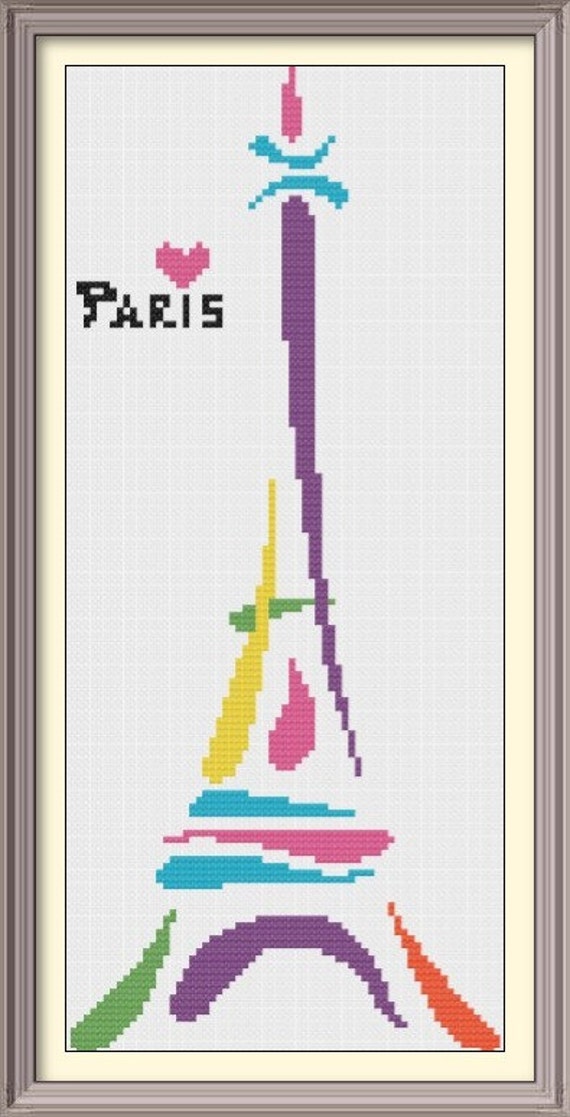 eiffel-tower-modern-cross-stitch-pattern-pdf-chart-tour-eiffel